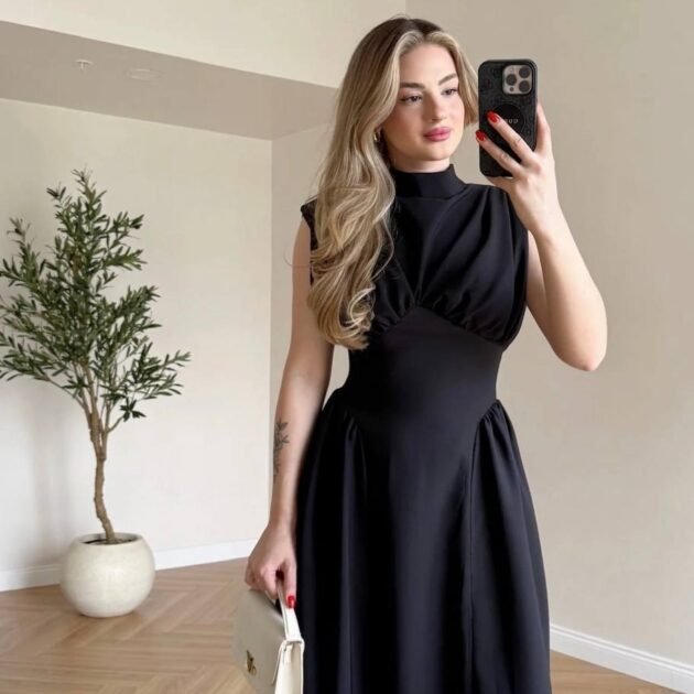 🚨🚨🚨Soooldd hballlll  🔥🔥 Robe barbie ⚡️⚡️ - 36, Noir